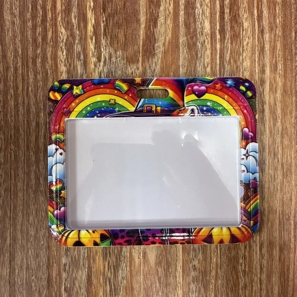 Unbranded plastic badge